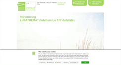 Desktop Screenshot of lutathera.com
